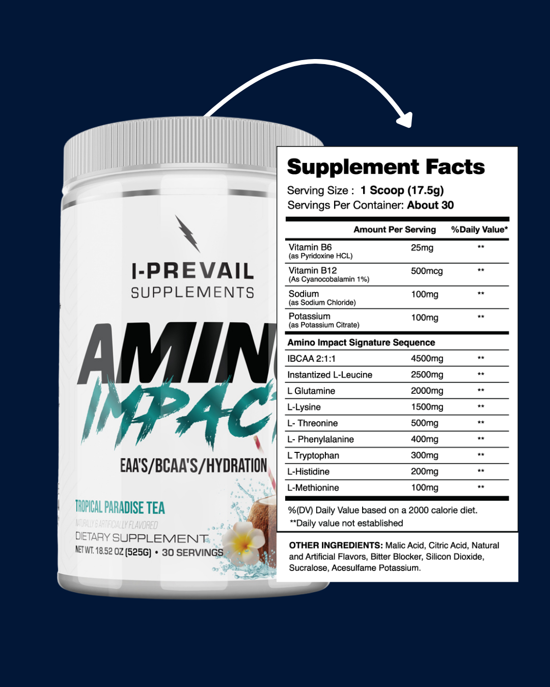 Amino Impact  BCAA & EAAs with Glutamine