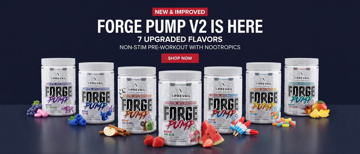 Forge Pump V2 — new flavors