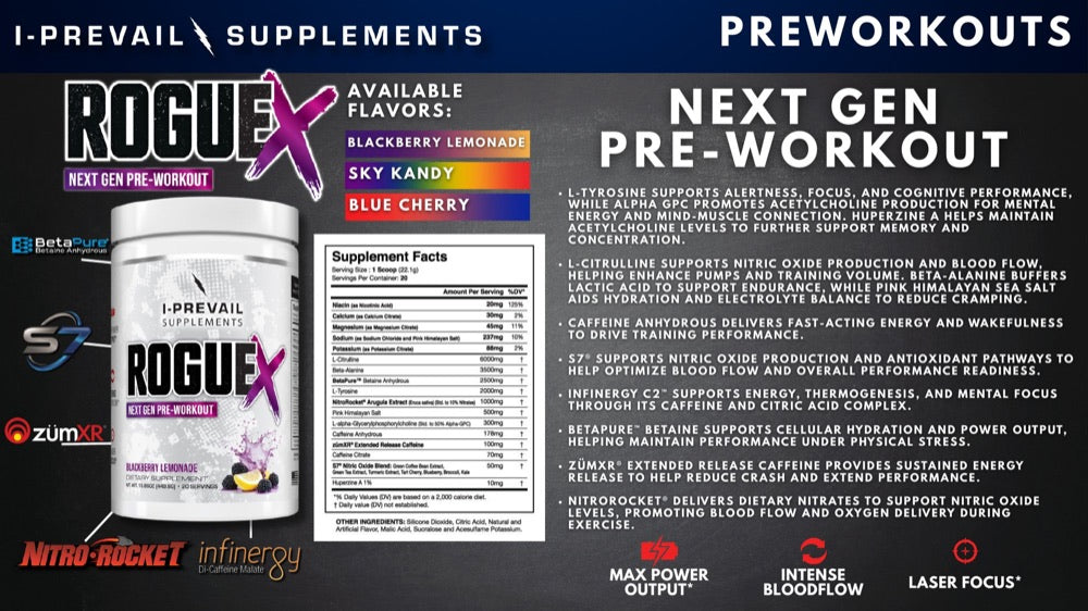 Rogue X: Next Gen Pre-Workout